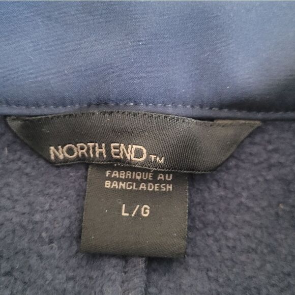 NWT Soft Shell Technical Jacket Navy Blue Large - Picture 10 of 15